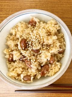 しょうゆおこわ-レシピのメイン写真