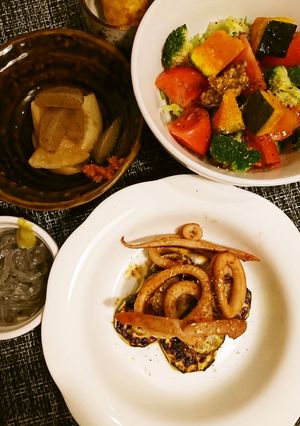 イカとズッキーニ焼き-レシピのメイン写真