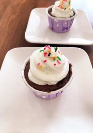 ふわふわカップケーキ♪-レシピのメイン写真