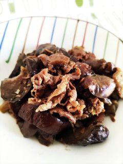 ナスと牛肉のしぐれ煮-レシピのメイン写真