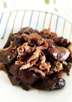 ナスと牛肉のしぐれ煮-レシピのメイン写真