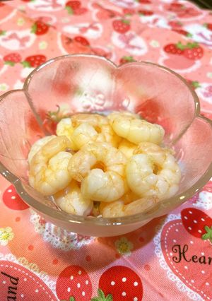 ♡冷凍海老でぷりぷりサラダ海老♡-レシピのメイン写真