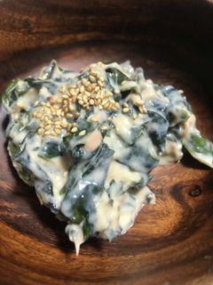 ●ワカメとツナと豆腐の和え物●-レシピのメイン写真