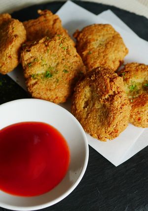 オートミールと冷凍豆腐で作るナゲット-レシピのメイン写真