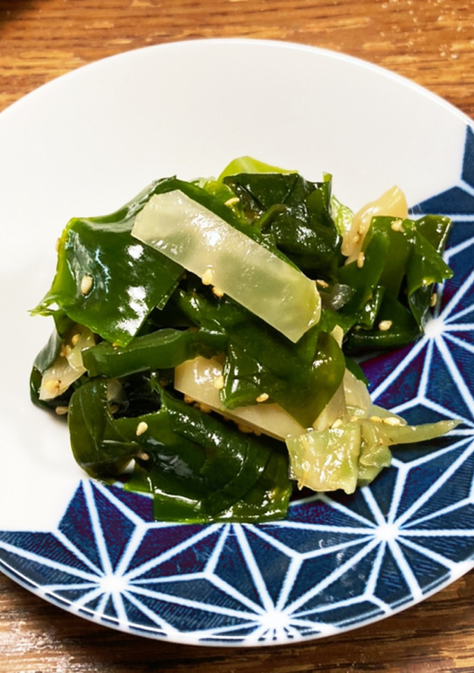 生わかめとザーサイの中華風和え物-レシピのメイン写真