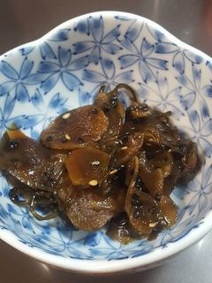 キクイモの佃煮-レシピのメイン写真