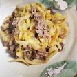 家にあるもので!肉野菜めんつゆ炒め