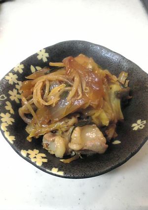 ちりとり鍋☆風の味噌仕立て煮込み-レシピのメイン写真