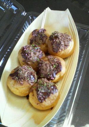 本格的！たこ焼きシュークリーム♬-レシピのメイン写真