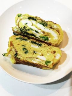 ほうれん草入り卵焼き(離乳食完了期にも)-レシピのメイン写真