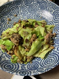 サバ缶とキャベツの中華炒め-レシピのメイン写真