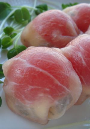 ひとくちトマトの生ハム包み-レシピのメイン写真