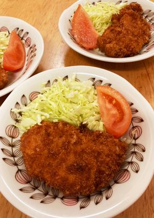 とりむね肉で。ジューシーチキンカツ☆-レシピのメイン写真