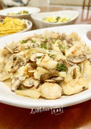 塩麹チキン✿きのこのクリームソテー✿-レシピのメイン写真