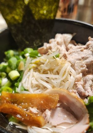 本格！出汁が効いた、豚塩ラーメンスープ！-レシピのメイン写真