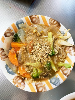 もやしブロッコリー香味たれ炒味野菜炒め-レシピのメイン写真