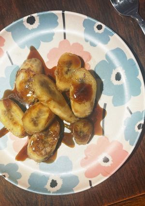 焼きバナナ黒蜜がけ-レシピのメイン写真