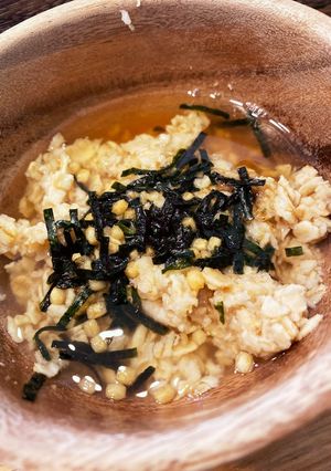 オートミールのお茶漬け-レシピのメイン写真