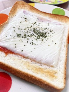 ピザトースト-レシピのメイン写真