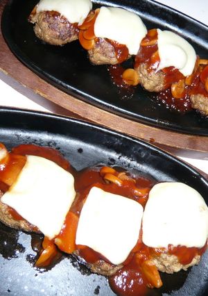 一番人気！チーズハンバーグステーキ♡-レシピのメイン写真