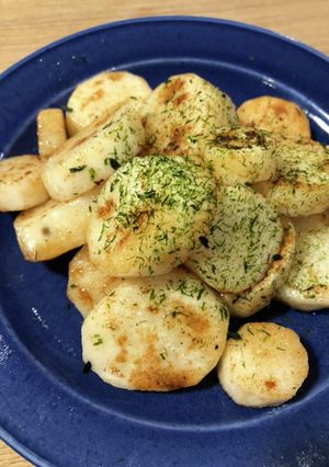 ホク旨！子ども大好き長いも醤油バター焼き-レシピのメイン写真