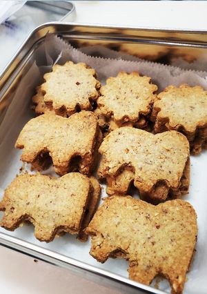 サクッとごま香るソイファイバークッキー-レシピのメイン写真