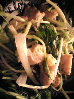 鶏ささみと水菜のゴマ和え-レシピのメイン写真