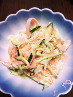 大根のつまで作るサラダ-レシピのメイン写真