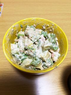 アボカドとツナの和風マヨサラダ-レシピのメイン写真