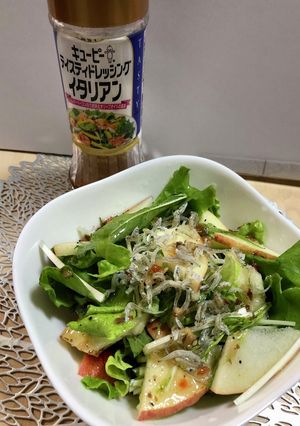 りんごのさっぱりサラダ-レシピのメイン写真