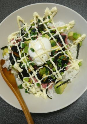 簡単うまうま☆アボカドねぎとろ丼-レシピのメイン写真