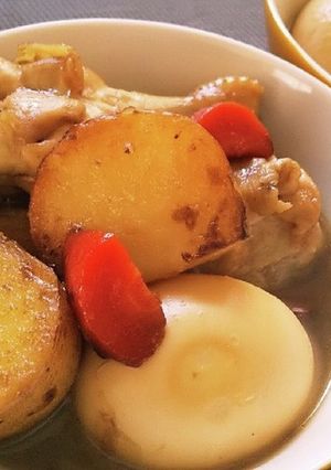 ◆春レシピ♡新じゃがと手羽元の旨煮◆-レシピのメイン写真