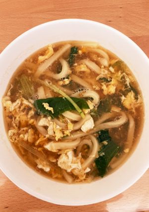 卵スープうどん-レシピのメイン写真