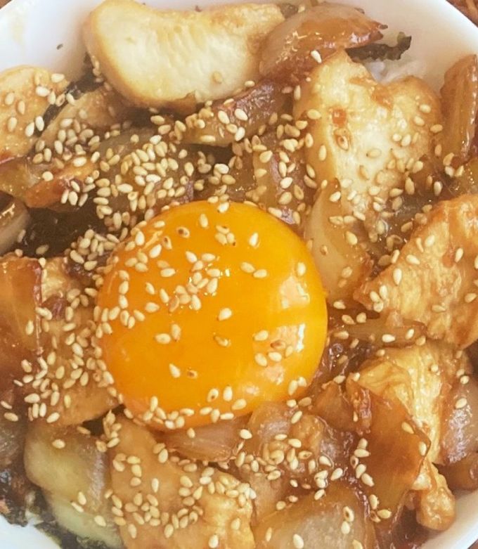 あまーい親子どーん( ´ ▽ ` )-レシピのメイン写真