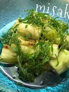 焼き茄子の出汁浸し☆-レシピのメイン写真