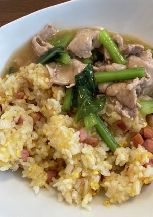 餡かけチャーハン-レシピのメイン写真