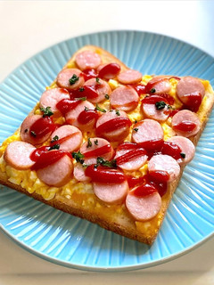 玉子マヨとウインナーのトースト-レシピのメイン写真