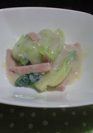 おさかなソーセージのクリーム煮-レシピのメイン写真