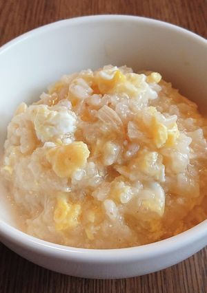 生のもち米から作る身体あったか中華粥-レシピのメイン写真