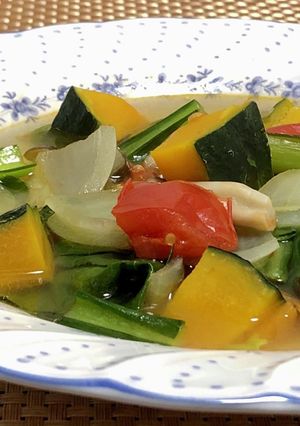 がんの予防効果が高まるヘルシー野菜スープ-レシピのメイン写真