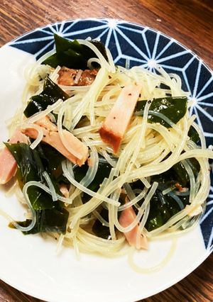 わかめと春雨のサラダ〜えごま油〜-レシピのメイン写真