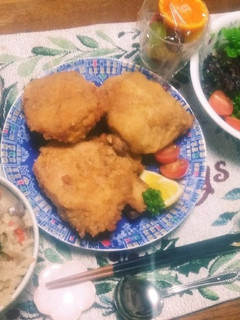ケンタッキーチキンをキレイに飾って!-レシピのメイン写真