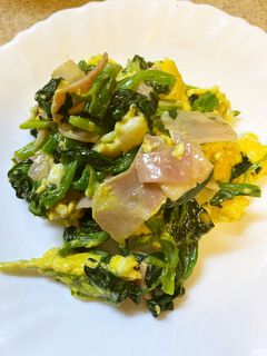 【超簡単】ほうれん草のチーズバター炒め-レシピのメイン写真