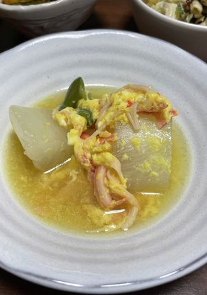 大根のカニ玉中華煮-レシピのメイン写真