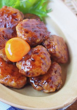 胸肉で♪簡単ふわふわ鶏つくね-レシピのメイン写真