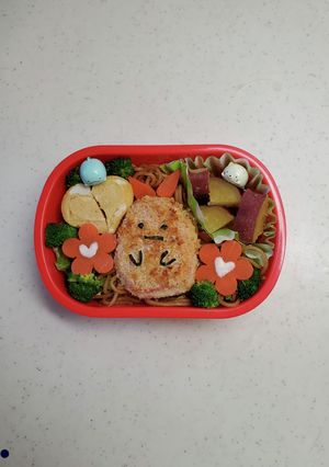 すみっコぐらし☆エビフライのしっぽ弁当☆-レシピのメイン写真