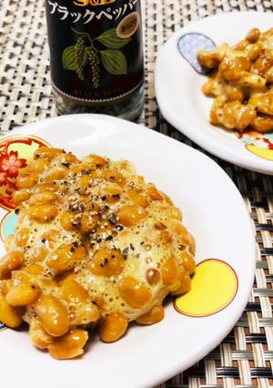 ペッパー納豆-レシピのメイン写真
