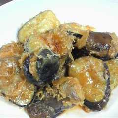 รูปของ 茄子の挽肉挟み揚げ