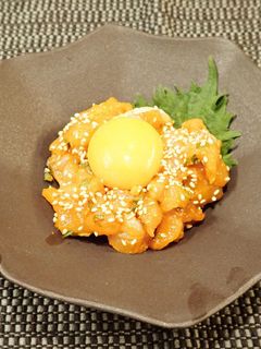 アイナメのユッケ風-レシピのメイン写真