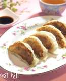 【味はエビニラ饅頭！】エビニラ焼き餃子